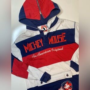 Mickey Inc Vintage embroidered hoodie size small
